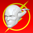 smiling.png The Flash | Barry Allen | Head for Mcfarlane Figure