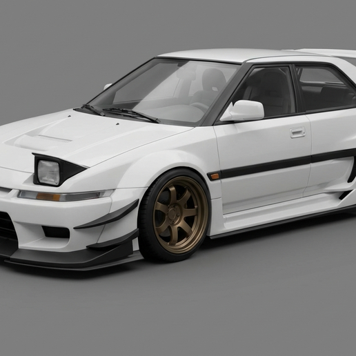 🚗 mazda 323 f bg sport・Free STL File for 3D printing・Cults