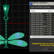 weight.png BUTTERFLY GOLD PENDANT 3d printable model