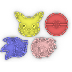 cort-new.png Fichier STL SONIC POKEMON Cutters・Modèle à imprimer en 3D à télécharger