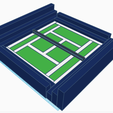 campo de tenis 3d.png Miniature tennis court