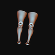 6.png legs / 3d doll / bjd / ooak / stl / articulated dolls / file