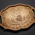 Easter-Tray-©.jpg Easter Trays Pack - CNC Files for Wood (svg, dxf, eps, ai, pdf)