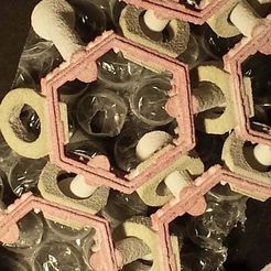 20140302_213914_LLS.jpg Free STL file Hex Chain study・3D printing idea to download