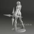 Yuffie13.jpg (PreSupport) 1/4 Yuffie Kisaragi Standing Posture Final Fantasy VII Remake