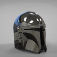 Helmet_V3_4.jpg Full Beskar armor from The Mandalorian UPDATED 3D print model