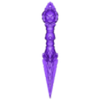 dagger.OBJ Phurba ritual dagger from Uncharted 2