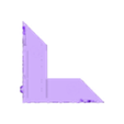 bottom.stl 40k terrain: 2 floors with extended roof