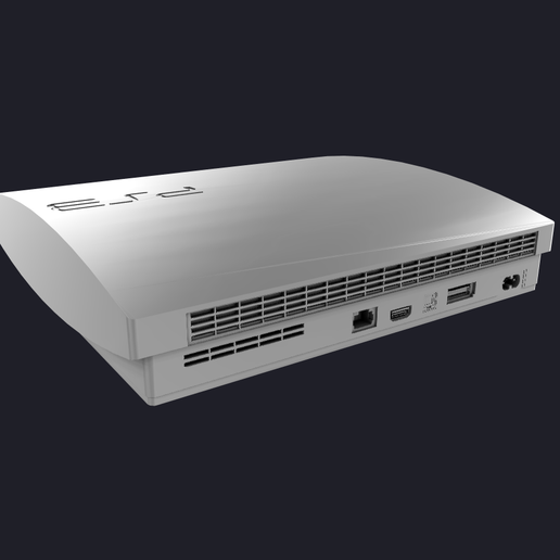 🎮 PlayStation 3 Console 3D MODEL・ 3D File for 3D printing・Cults