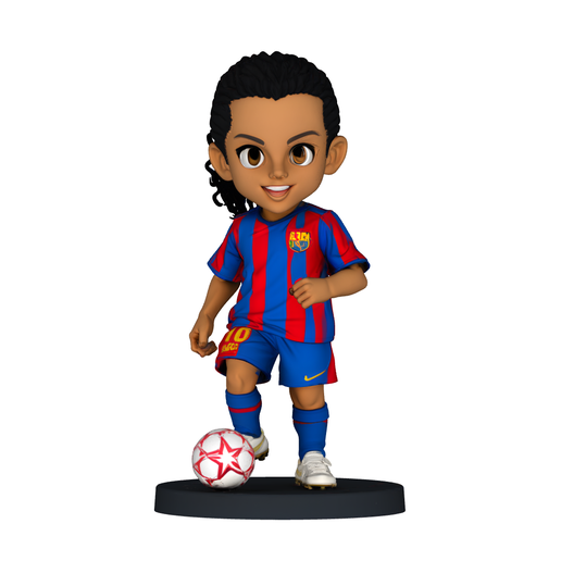 🏈 Ronaldinho – Chibi Football Legend Figure (Fan Art)・ STL File