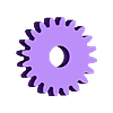 Ravigneaux gear set - smallPlanet_Revolving_Driver01-1.STL Ravigneaux gear set-planetary gear system