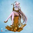 2-2.jpg 3D file Ningguang Genshin Impact・Model to download and 3D print