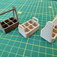 IMG_20210208_122046.jpg STL file Dollhouse: bottles and bottles carriers set・3D printing idea to download