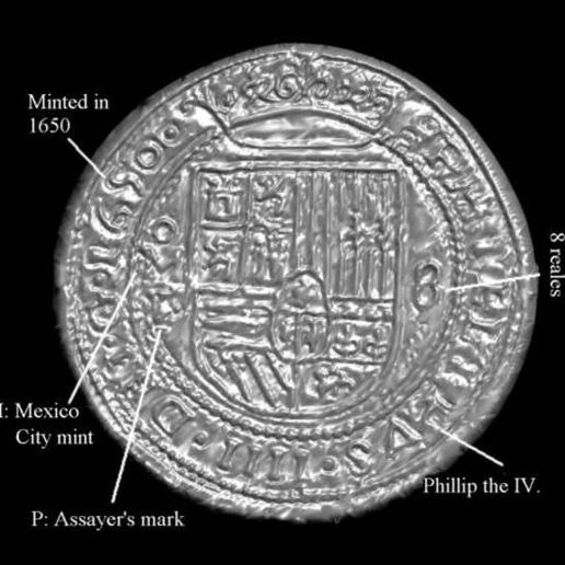 Piece of Eight 3D model