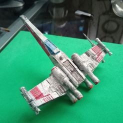 IMG_20191218_104722_9.jpg Free STL file Star wars x wing fighter Nave espacial Star wars・3D print design to download, Gatober