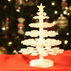 Capture d’écran 2017-12-13 à 17.07.18.png Fichier STL gratuit Sapin de Noël de bureau avec étoile LED・Modèle imprimable en 3D à télécharger