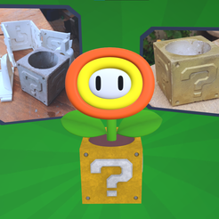 3D file Mario puzzle for kids 🧩・3D print design to download・Cults