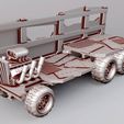 OrkGate_Back.jpg Truck Gate - moving barricade for gothic/grimdark/scifi wargames