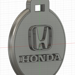 Honda-2.png Honda key ring pendant /Honda key ring ornement