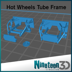 Cults-page.png STL file Hotwheels Tube Frame・3D print design to download