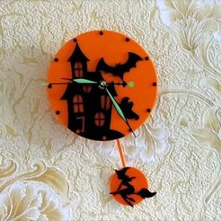 c2a1b8add4f0a776fa6f7a708cc2ce3f_display_large.jpg Archivo STL gratuito reloj de Halloween・Objeto para descargar e imprimir en 3D