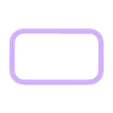 roundedrectangle6.stl Rectángulo (con esquinas redondeadas) conjunto de cortadores de arcilla