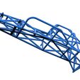 3.jpg Frame of Supermodified front engine race car V3 Scale 1:25