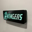 IMG_3587.jpg Avengers Battery Operated LED wall light STL