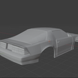 render2.png Chevrolet Camaro Iroc-z 1990 rc 3D print model car body shell 3D print model