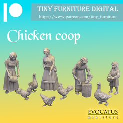Coop_patr.png Файл STL Курятник (Голдфилдские крестьяне)・Модель для печати в 3D скачать
