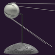 3.png Sputnik - 1 for SLA printers 3D print model