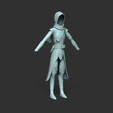 Render No Texture 02.png Character Costume - Assassin or Ninja Outfit Skin