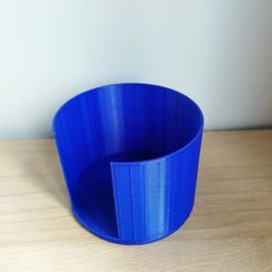 cotton pad holder_01.jpg Archivo STL Soporte de almohadilla de algodón・Objeto para impresora 3D para descargar