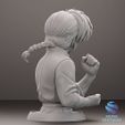 4-19.jpg Ranma ½ - Dual Bust Diorama - 3D Model STL (Presupported)
