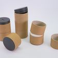 P1133328.JPG Free STL file CONTAINERS - PRUSAMENT SPOOL - reuse idea・3D printer model to download