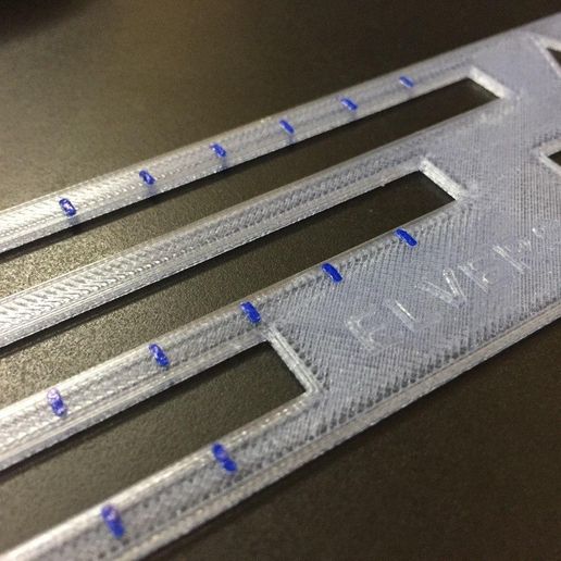 Maths Model Ruler (Singapore Math Model) 3D model
