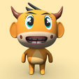 2.png Cartoon Character - Angry Cow