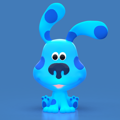 untitled.368.png STL file Blue Puppy - Blue's Tracks・3D printing idea to download