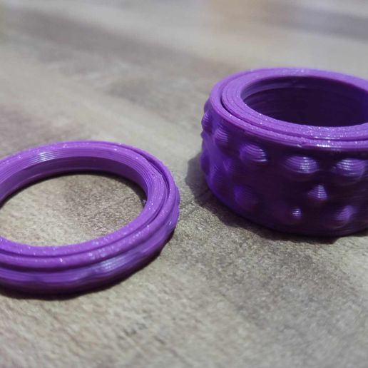 👌 FIDGET RINGS - HELP IN STRESS SITUATIONS (FOR ADHD)・ STL File for 3D ...