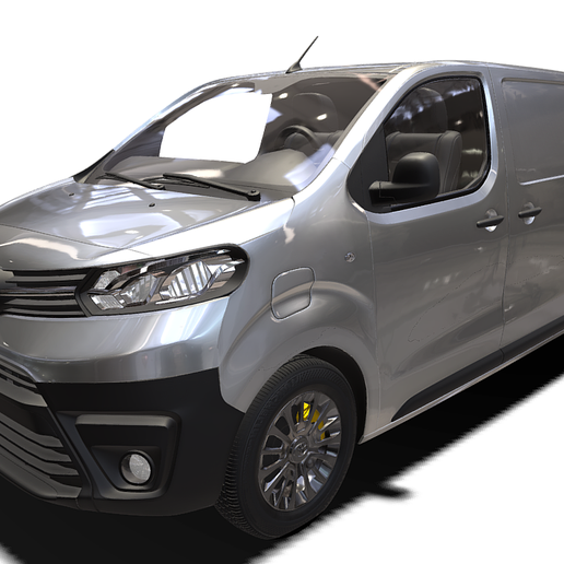 🚗 Toyota Proace Electric van 2023・ STL File for 3D printing・Cults