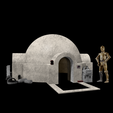 2023-01-02-150408.png Star Wars Lars Homestead Diorama Bundle for 3.75" and 6" figures