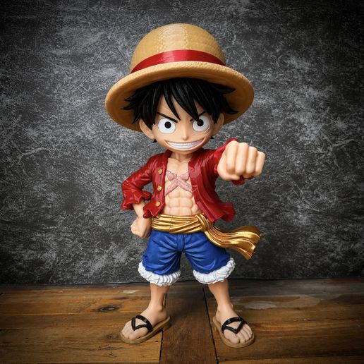 Luffy Fan art (no ams-multiparts/3mf) – One Piece