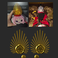 sadasdasdas.png Oda Nobunaga cosplay fgo pack accessories hat and cap button fate grand order