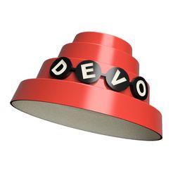 DEVO_EnergyDome_Hat_shell_render.jpg 3D file DEVO Energy Dome Hat Headgear・3D print object to download, Robby_The_Robot