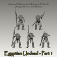AES_KhopeshHalberd_1H_Front.png Egyptian Undead Army Bundle - Core Infantry