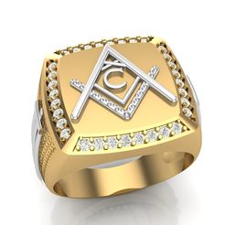 C 3.jpg 3D-Datei C - LETTER SIGNET RING・Design zum Herunterladen und 3D-Drucken