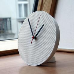 STL file 2D Cubs wall clock・3D print object to download・Cults