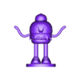burger with stand.stl burger cute 3d model for 3d printing