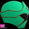 4.jpg Gokaiger Green Helmet Cosplay STL