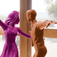 Untitled5.png Minimalist Dancing Couple Figure | Abstract Love Sculpture (3D Print STL), La La Land, lalaland, La La Land movie,